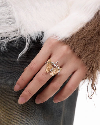 Arrow Feather Ring