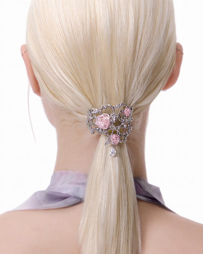 Rose Ponytail Hairpin