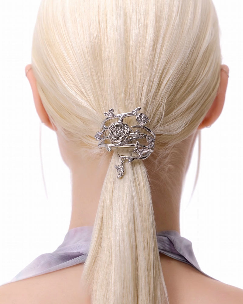 Rose Ponytail Hairpin