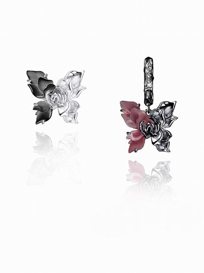 Butterfly Dance Flower Earrings