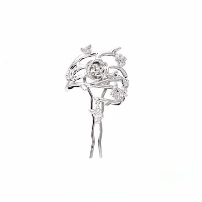 Rose Ponytail Hairpin