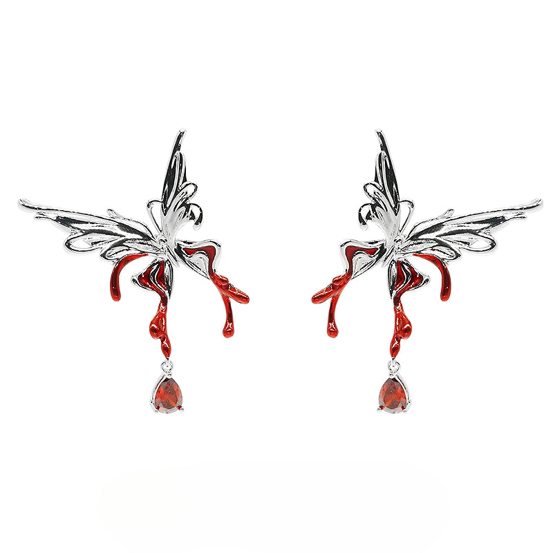 Bloodthirsty Butterfly Earrings