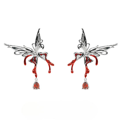 Bloodthirsty Butterfly Earrings
