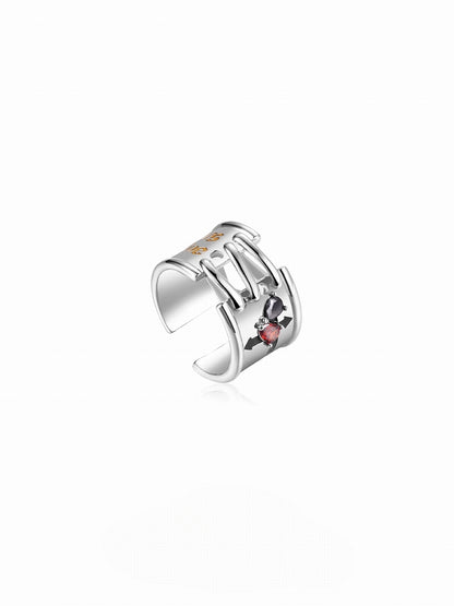 Only Love Lives Forever Letters Ring