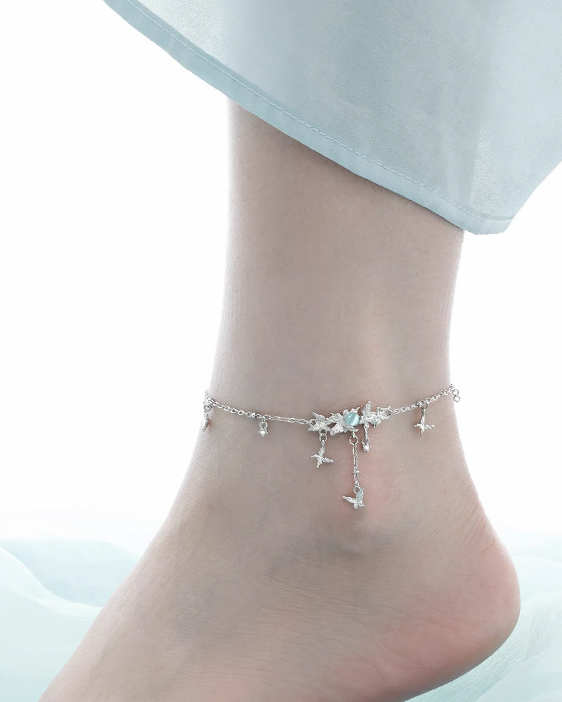 Fog Butterfly Forest Anklet