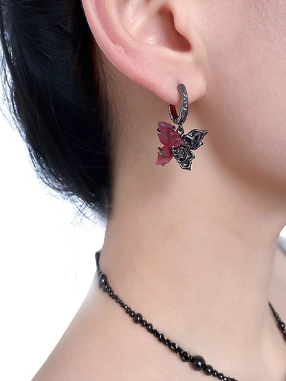 Butterfly Dance Flower Earrings