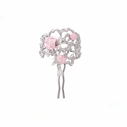 Rose Ponytail Hairpin