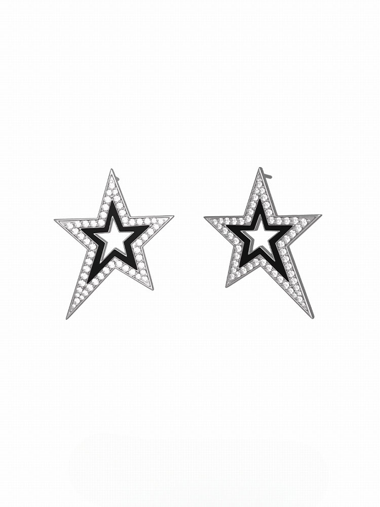 Galaxy Star Earrings 02