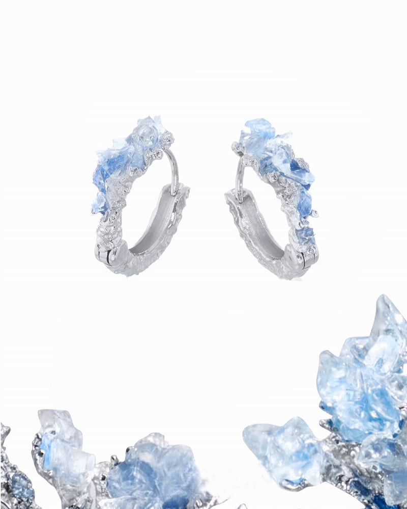 Ice Century Age Sea Area Earrings