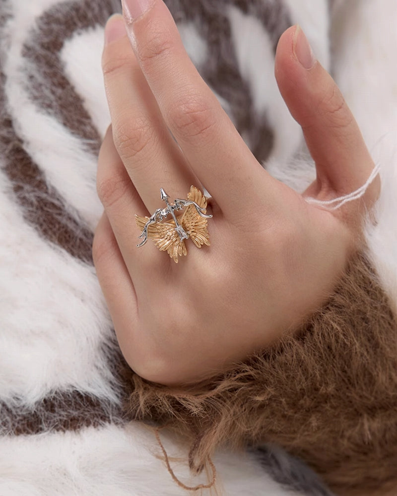 Arrow Feather Ring