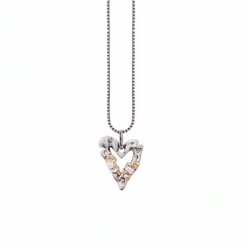 Lava Heart Necklace