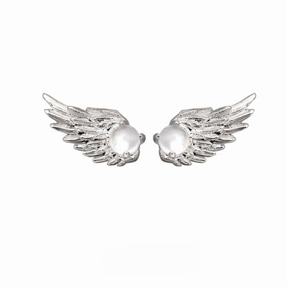 Wing Swan Earrings01