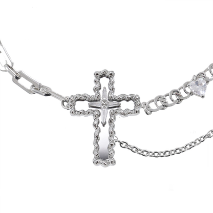 Baldwin IV Pride Cross Necklace