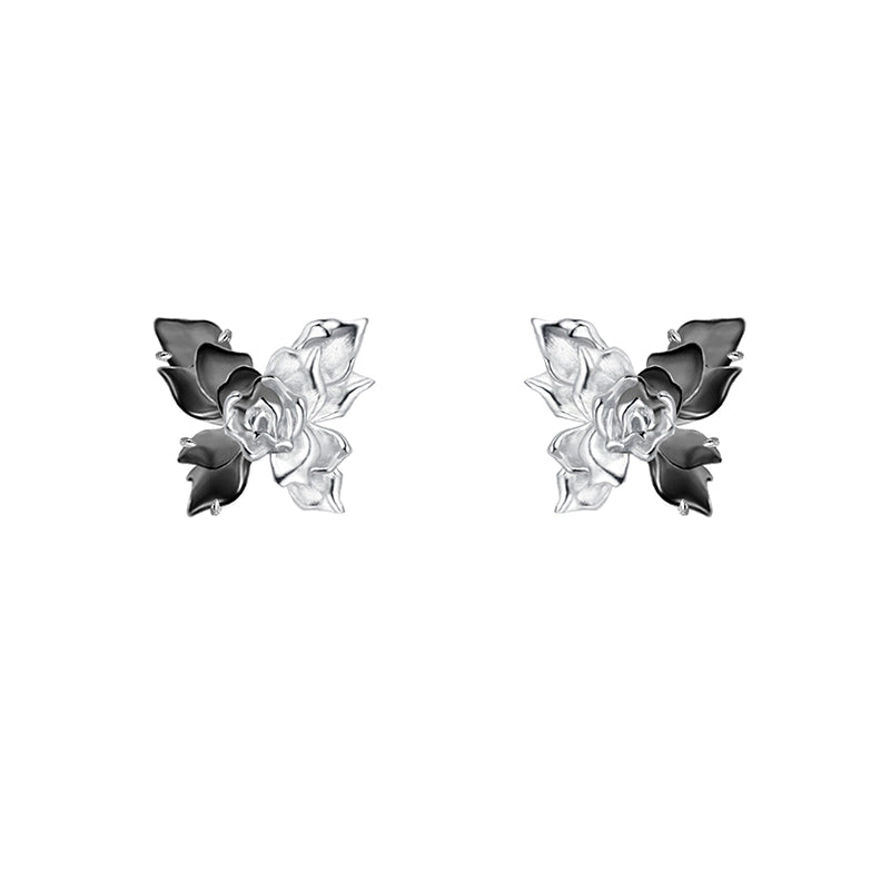 Butterfly Dance Flower Earrings