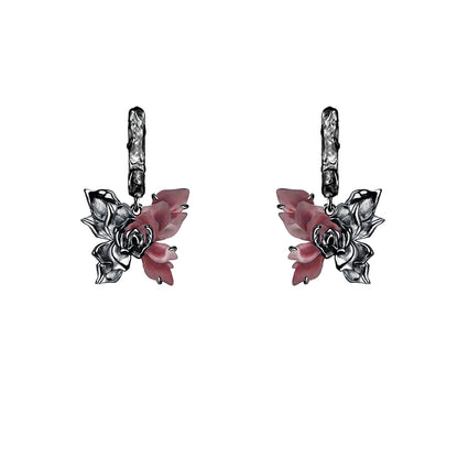 Butterfly Dance Flower Earrings