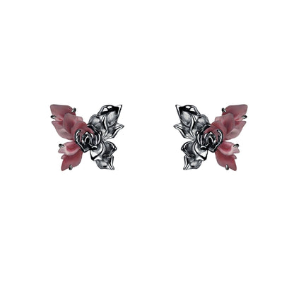 Butterfly Dance Flower Earrings