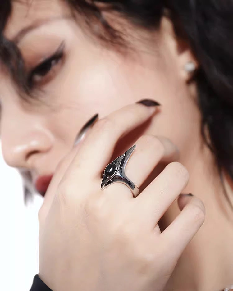 Cosmic Scorpion Spiked Ring