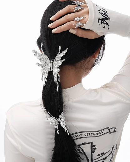 Biochemical Butterfly Hair Ring