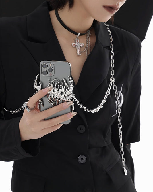 Venom Metal Crossbody Phone Chain