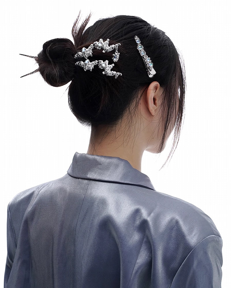 Lunar Eclipse Hairpin