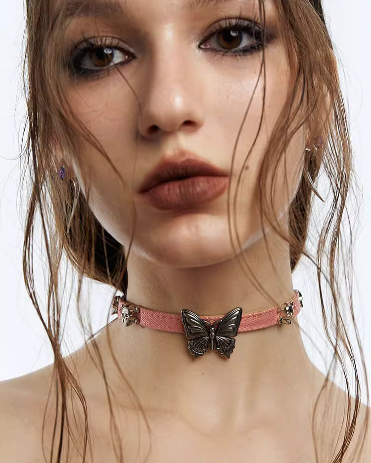 Spicy Girl Dopamine Butterfly Choker