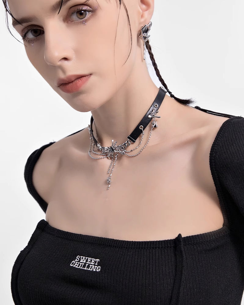 Spider on sale web choker