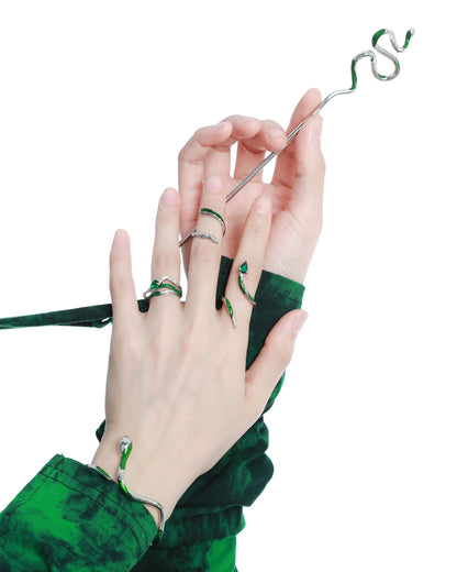 Green Snake Ring03