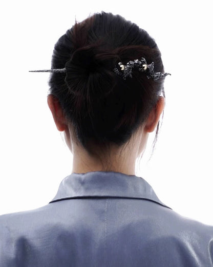 Lunar Eclipse Hairpin