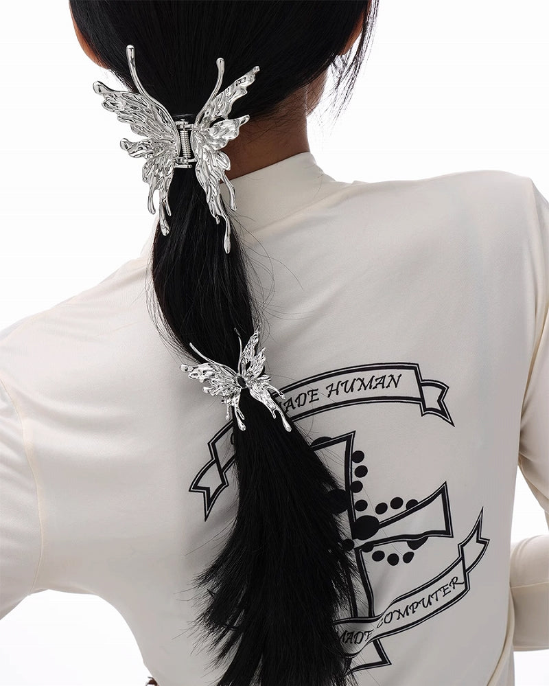 Biochemical Butterfly Hair Ring