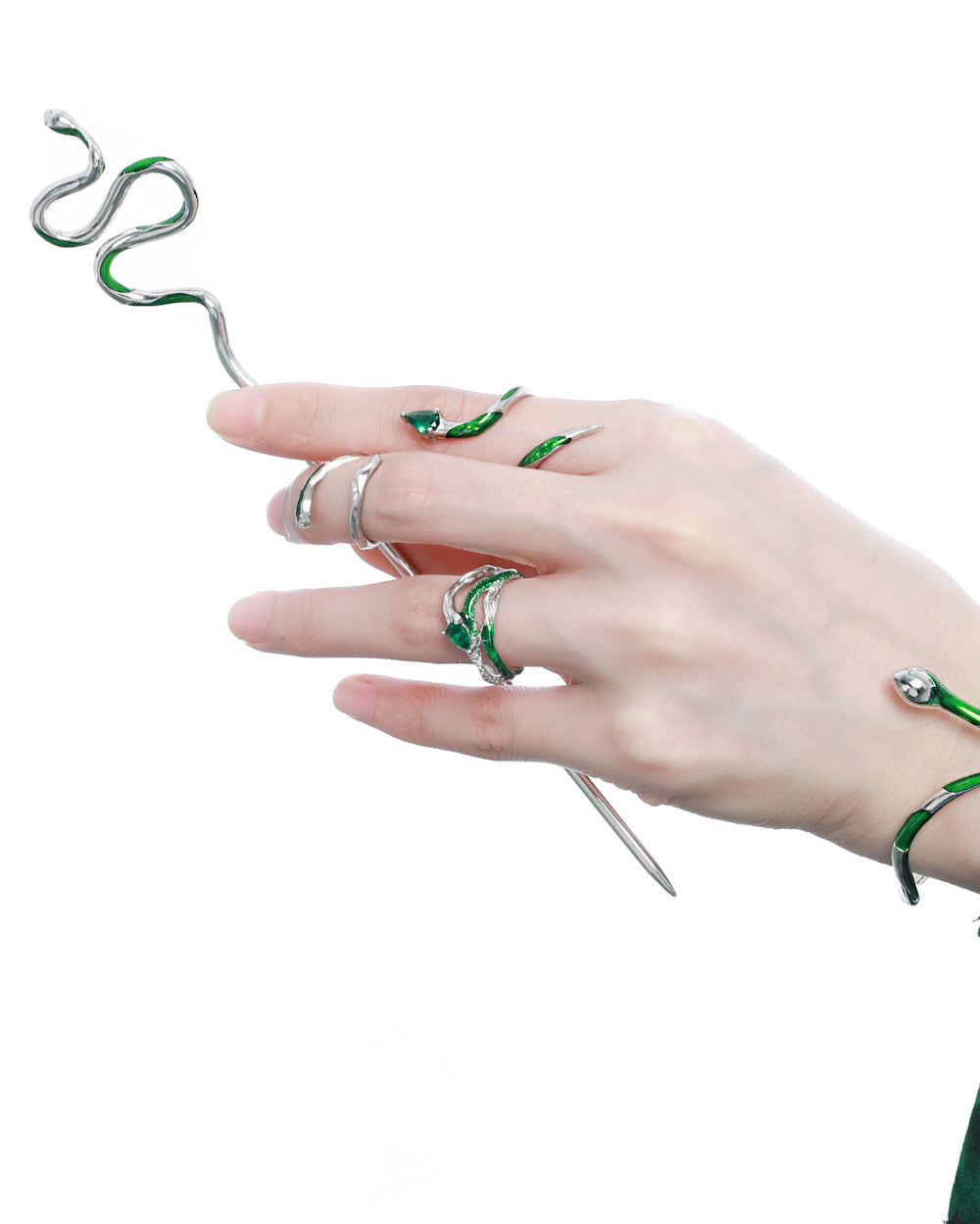 Green Snake Ring03